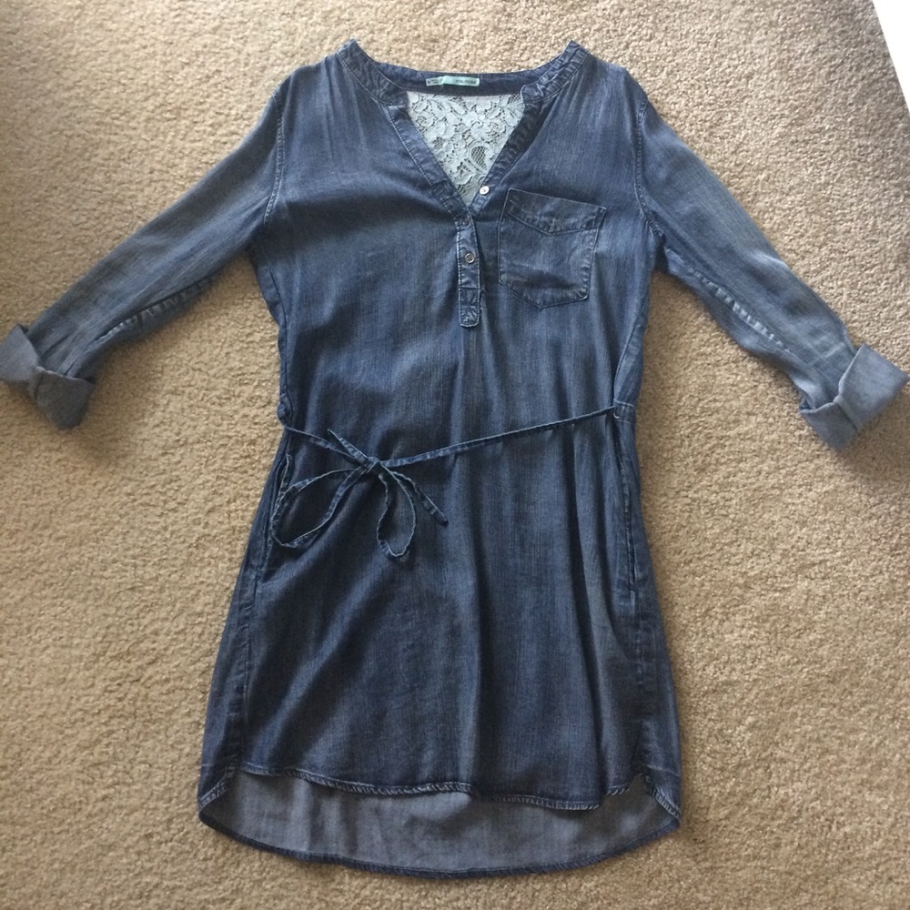 Denim Shirt Dress